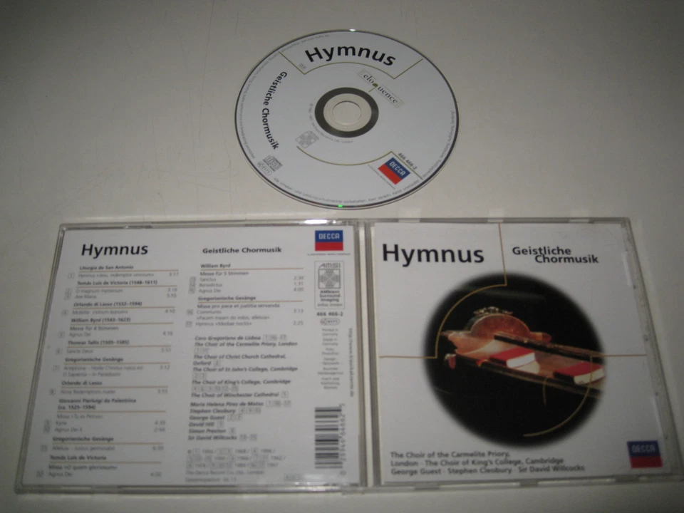 HYMNUS/GEISTLICHE CHORMUSIK(ELOQUENCE/466 466-2)CD ALBUM