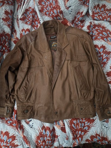 Vintage Adventure Bound Leather Field Jacket