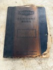 1940s Autocar C-50 Truck Maintenance Manual Service #56