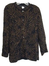 Peruvian Connection Mandarin Collar Sweater J...