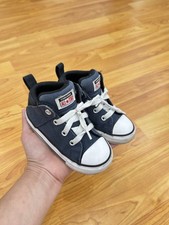 Converse Chuck Taylor All Star Navy High Top Sneakers Unisex toddlers