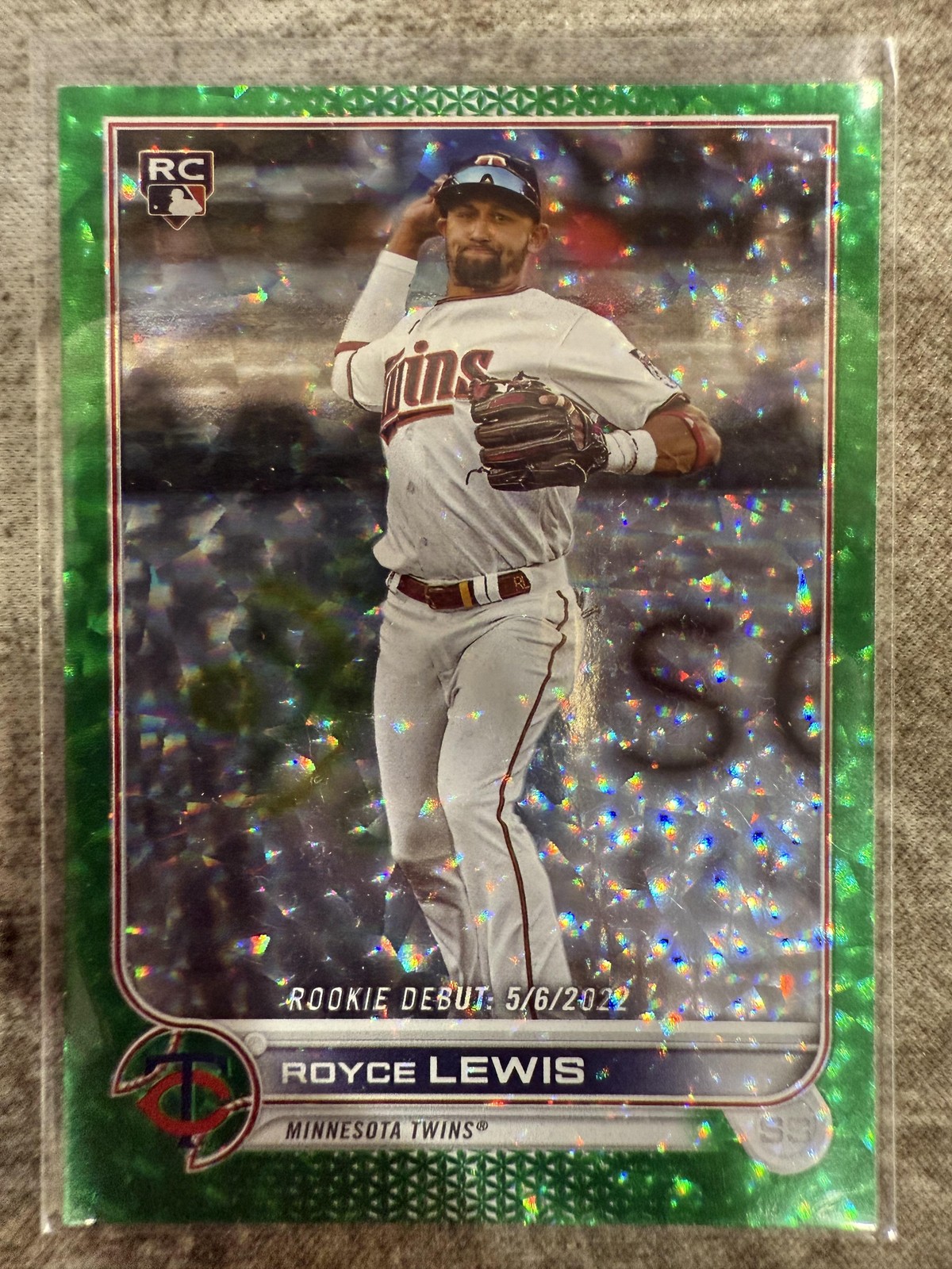 2022 Topps Update #US149 Royce Lewis Green Foil #/499