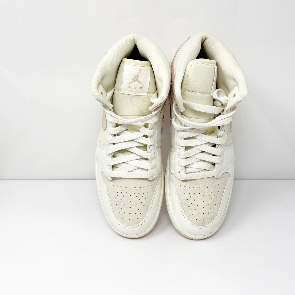 Nike Mujer Air Jordan 1 Mid SE FQ1926-161 Rosa Zapatos de Baloncesto Tenis Talla 9 Foto 4 de 4