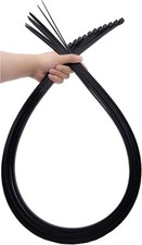 Extra Long Zip Ties Heavy Duty Outdoor, Premium Black Large Zip Ties 48 Inch Cab