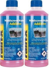 Streak-Free Windscreen Washer Additive - Bug & Grime Remover, Rain Repellent, 50