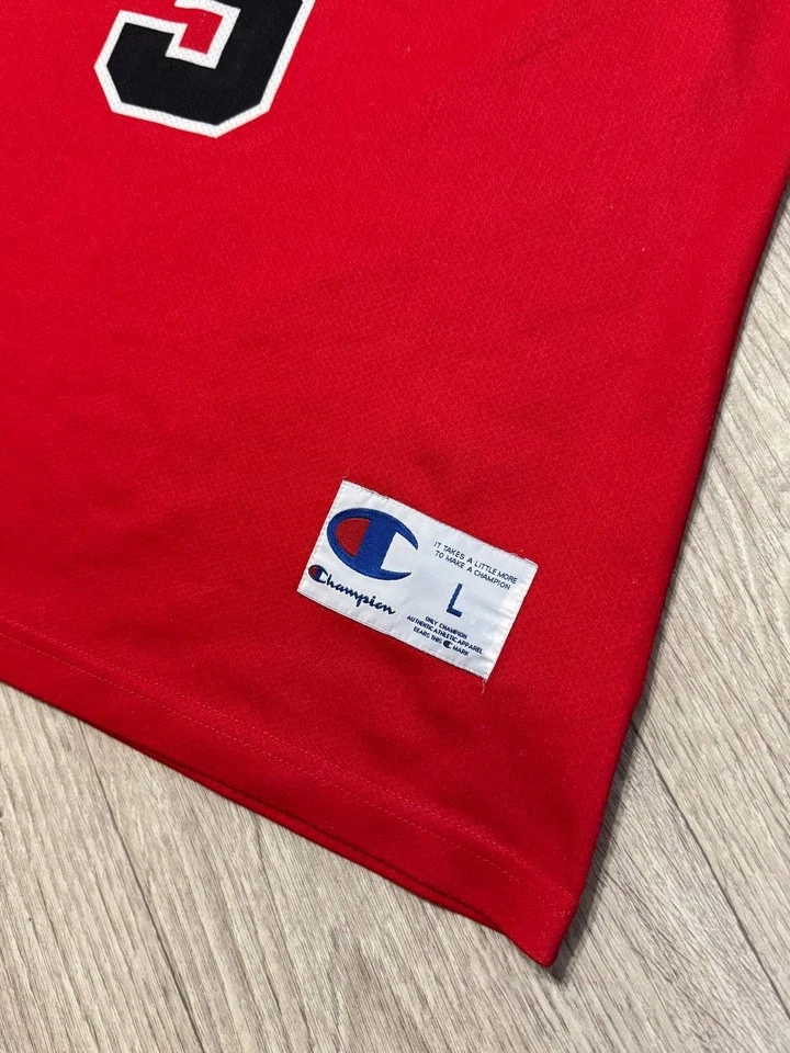 Винтажная футболка чемпиона Chicago Bulls Chandler No3 NBA - Изображение 2 из 4