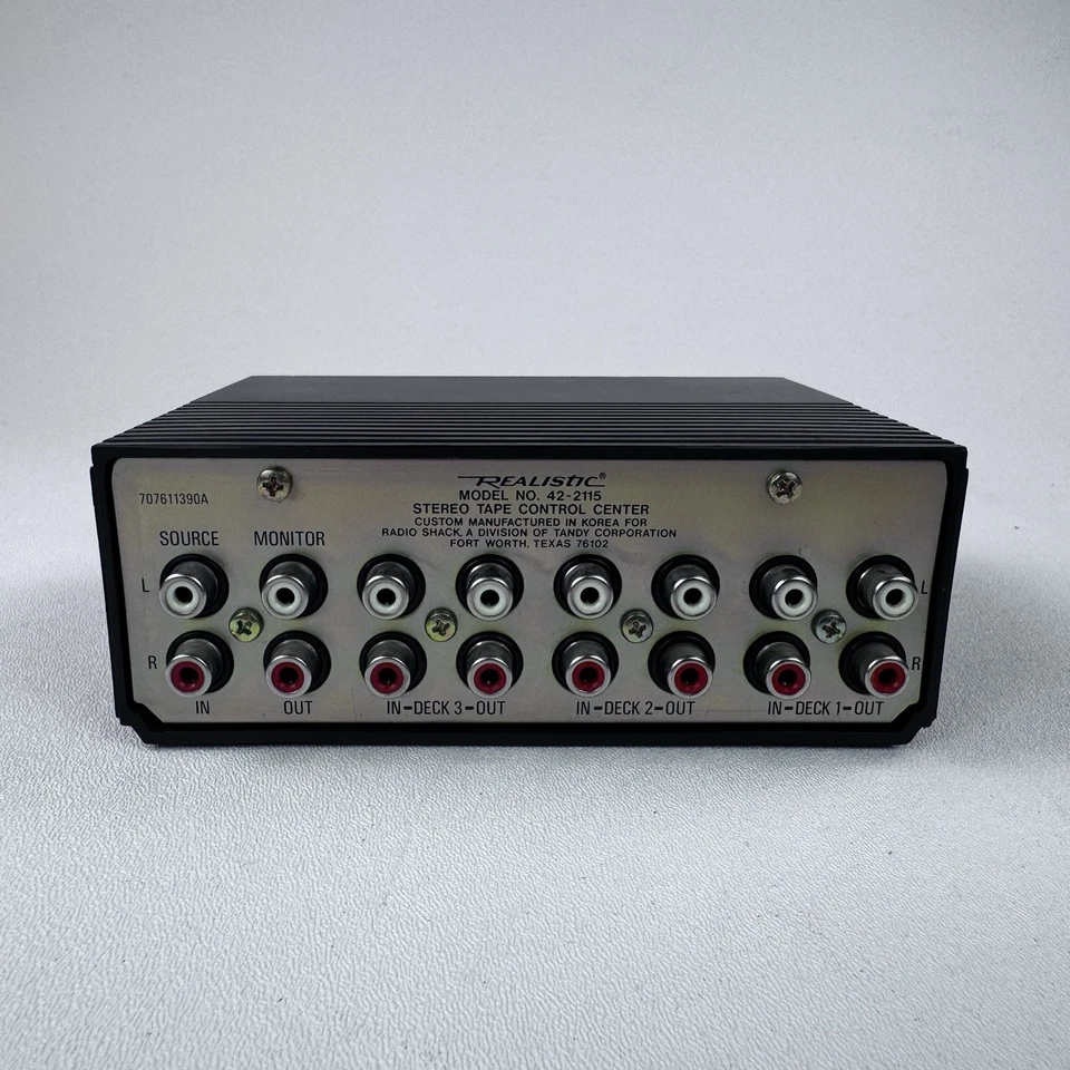 Realistic Model 42-2115 Tape Control Center - Image 3 of 4