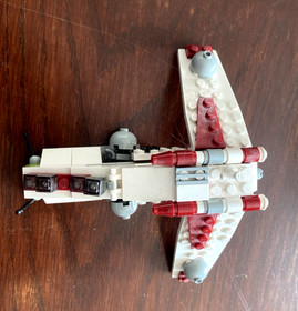 LEGO Star Wars - Old Sets Lot of 4 - 7140, 7143, 6015, 4490 &ndash; Starfighters- Used