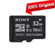 Sony 32GB microSDHC UHS-I Class10 Flash Memory for Camera Drone Mobile Galaxy