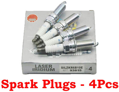 New Set of 4 ngk 93815 Laser Iridium Spark Plugs for SILZKR6B10E ZXU20HCR8 5354