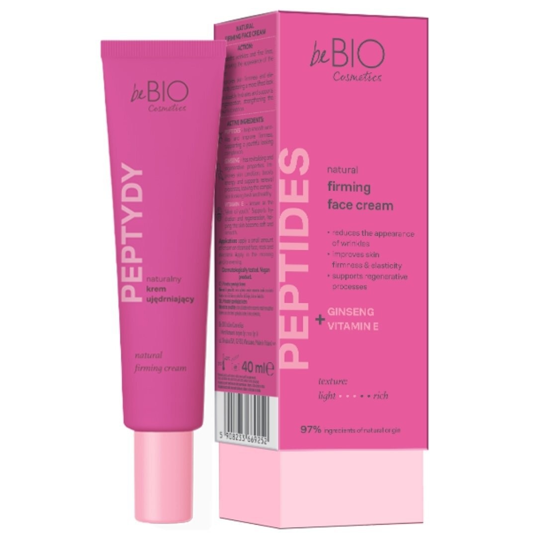 beBIO PEPTIDES Natural Firming Face Cream 40ml