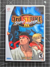 Dreamcast Street Fighter III You Choose Custom Case Color-NO Game or Manual