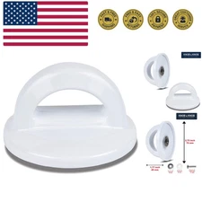 Universal Pot Lid White Knob Compatible with Crockpot Lids, Pan Lid Replaceme...