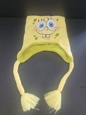 SPONGEBOB SQUARE PANTS TASSEL BEANIE HAT CAP ABSOLUTELY ADORABLE NICKELODEON
