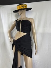 Fashion Nova Forbidden Lace Maxi skirt set  Sexy outfit size XS