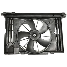 PartsFlow Radiator Cooling Fan Assembly for 2009-2014 Toyota Matrix for