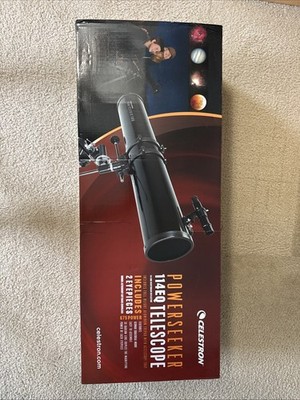 Celestron PowerSeeker 114EQ Manual German Equatorial Telescope, 114mm Aperture