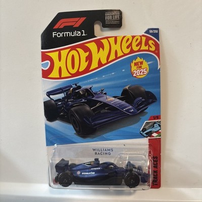 Hot Wheels Formula 1 Williams  Racing F1 Formula Blue 2025 #59/250