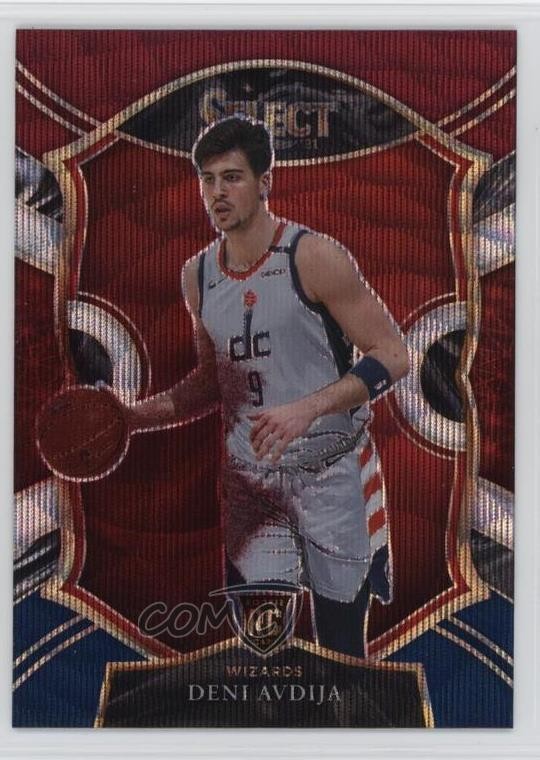 2020-21 Panini Select Concourse Tri-Color Prizm Deni Avdija #69 02ur