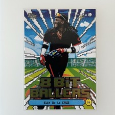 Elly De La Cruz 2026 Topps Series 1 Celebration #8B-24 8 Bit Ballers Cincinnati