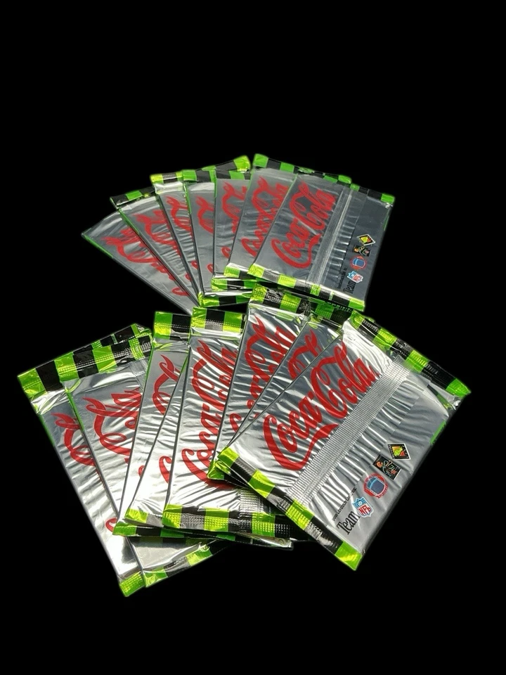 1994 Coca-Cola Monsters Of The Gridiron Unopened Factory Sealed 5 Cards / Lot 15 - Image 4 of 4