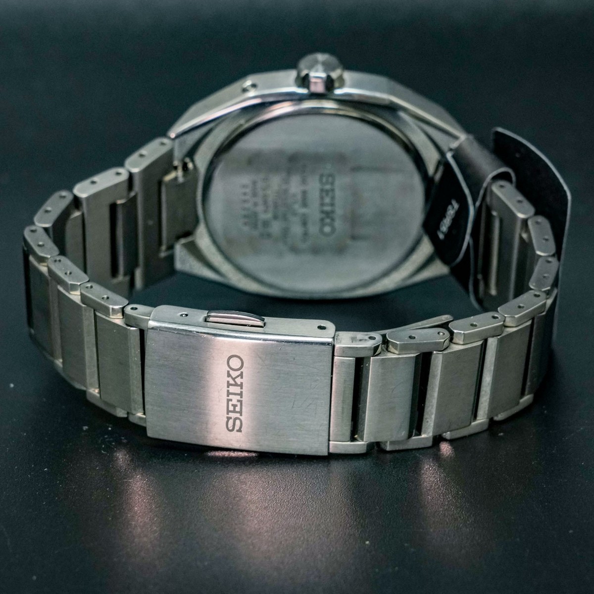 BOXED [N-MINT] SEIKO ASTRON SBXY061 7B72-0AF0 Titanium Blue Solar