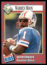Warren Moon 1991 Sports Illustrated for Kids #232 Oilers NFL READ FREE SHIPPING