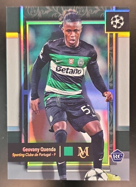 2024 Topps Museum Collection UEFA Club Competitions Geovany Quenda RC #57