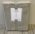 H & M Home Vorhang TAUPE 280x250cm Gardinenband  Leinen-Optik (L4-22