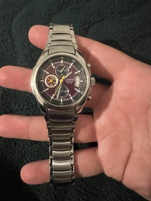 Casio Edifice Chronograph Armbanduhr (Modell EF-512D-4AVEF)