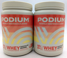 *NEW 2 PACK* Chocolate Brownie – Podium 19.05 OZ EACH - EXP 01/2026 8.39 per gallon