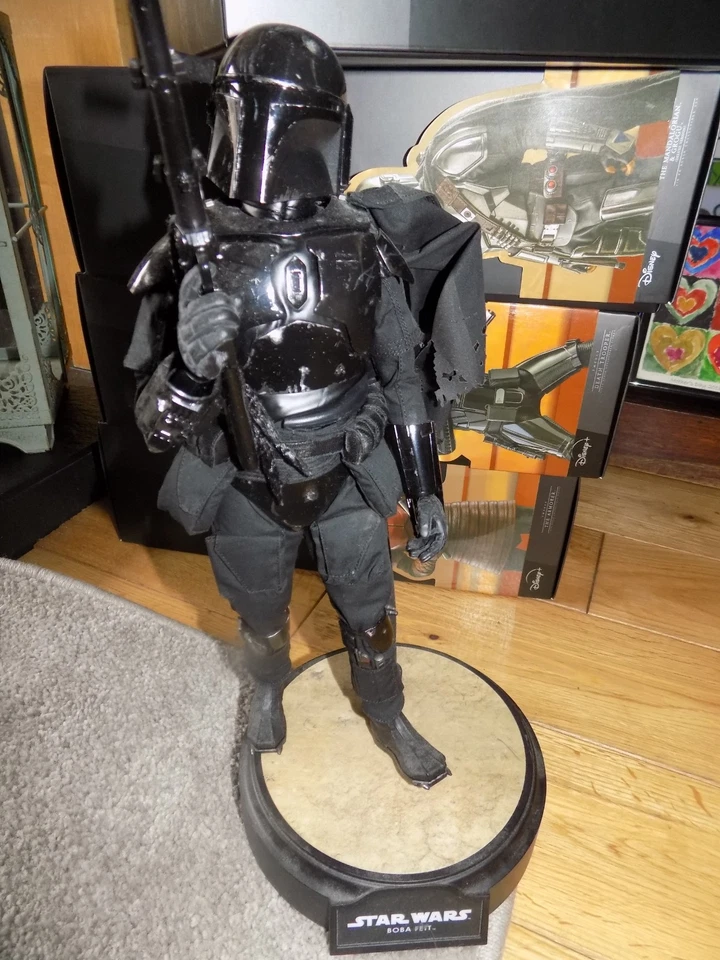 Hot Toys Star Wars Boba Fett Arena Suit CMS011 Hottoys not Black series - Image 3 of 4