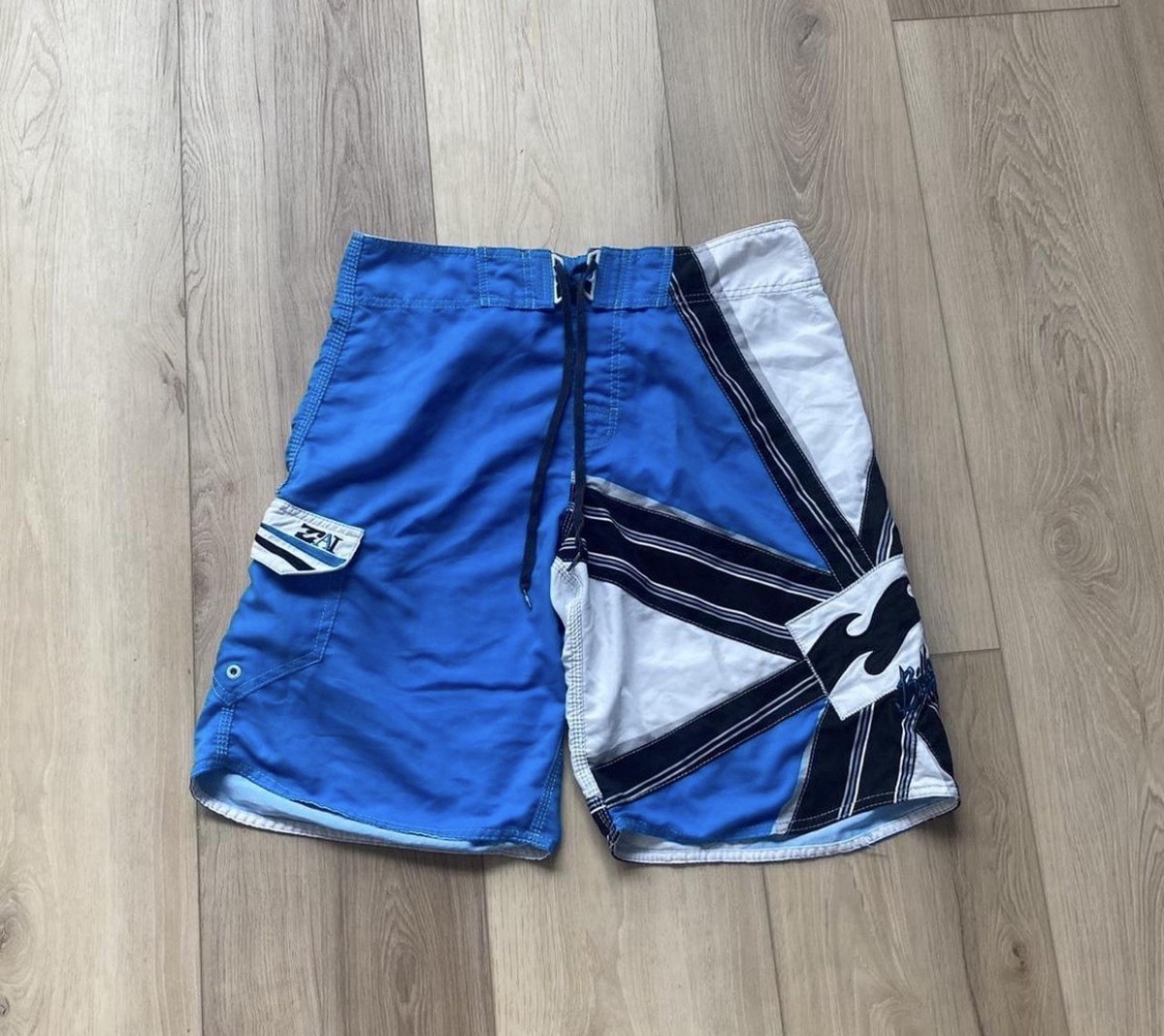 Andy Irons Shogun Board Shorts Blue Size 34 | eBay