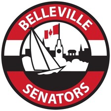 Belleville Senators sticker weatherproof bumper vinyl decal