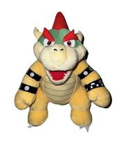 Build-A-Bear BOWSER King Koopa Nintendo Super Mario Bros 15 Plush No Sound