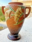 Roseville Pottery Freesia Vase Vintage 121-8