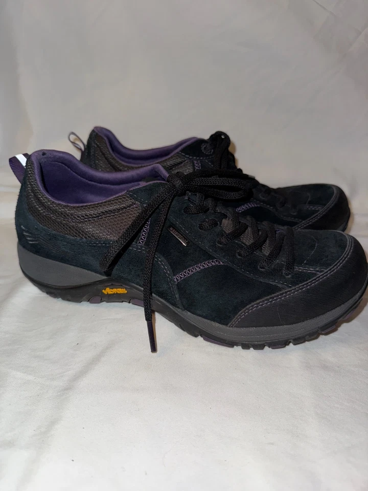 Dansko Paisley Women's Sneakers US 9.5-10 Black Suede Waterproof Hiking Shoes - Image 3 of 4