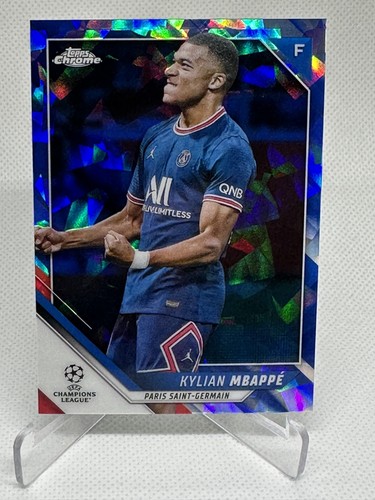 2021-22 Topps Chrome Uefa Champions League Sapphire Edition - Kylian Mbappe #1