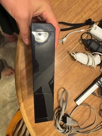 Nintendo Wii video game system console w/ sensor bar, stand, controllers, cables