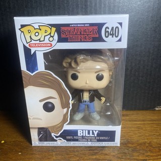 Funko Pop! Vinyl Billy #640 Stranger Things Figure Television Standard