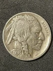 1936D Buffalo Indian Nickel 5 Cent Coin Circulated Condition