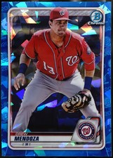 2020 Bowman Sapphire Baseball Drew Mendoza #BCP-71 NM