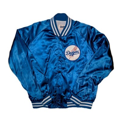 Los Angeles Dodgers Jacket XL Chalkline MLB LA Spellout Rare Spring Training EUC