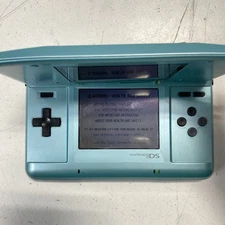 Nintendo DS (NTR-001) Handheld for Parts/Repair - Sky Blue