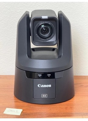 3 x Canon CR-N500 Professional 4K NDI PTZ Camera + Canon RC-IP100 Controller +