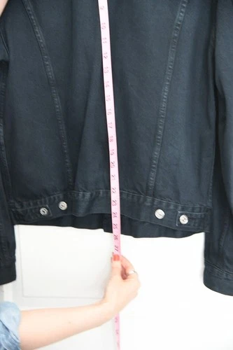 Acne Studios Jam Overdye PAW15 Dark Blue Denim Trucker Jacket / Size 52 / Large image 7