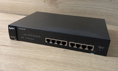 Zyxel ES1100-8P PoE Switch 8Port (4 PoE)