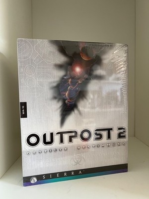 OUTPOST 2  Geteilte Bestimmung PC Spiel 1997 Computer Game mit Big Box sealed