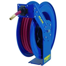 Spring Return Hose Reel, 1/2 in Hose Diameter, 50 ft Length, 300 psi Max.