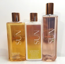 Bath Body Works In The Sun Fragrance Mist Sealed Shower Gel Super Smooth Lotion